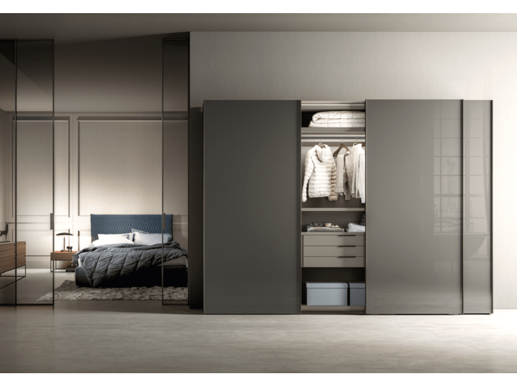 Alf DaFrè - Vision Wardrobe with TV mounting