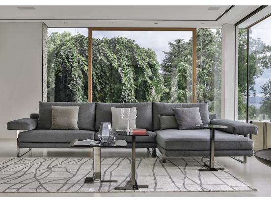 Arketipo - Ego 2 seater & Chaise W 333 cm
