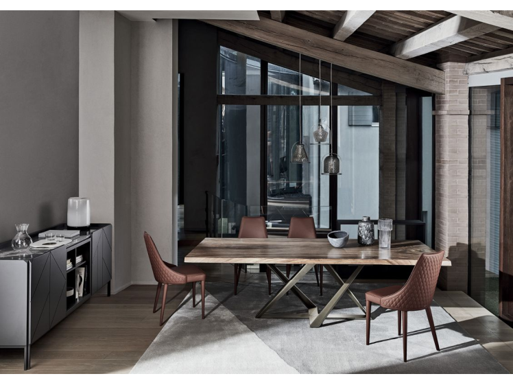 Bontempi Casa - Millennium Wood Table 250cm fixed