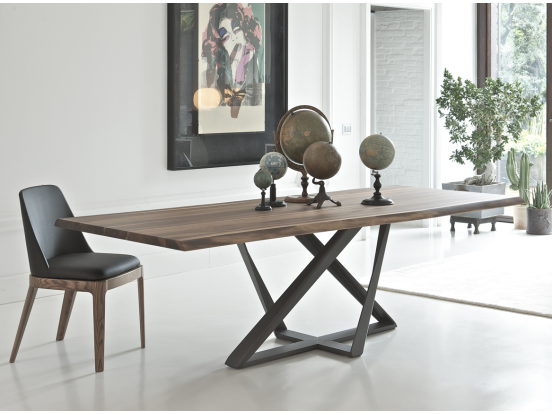 Bontempi Casa - Millennium Wood Table 200cm fixed