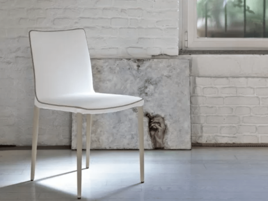 Bontempi Casa - Nata High back with metal leg