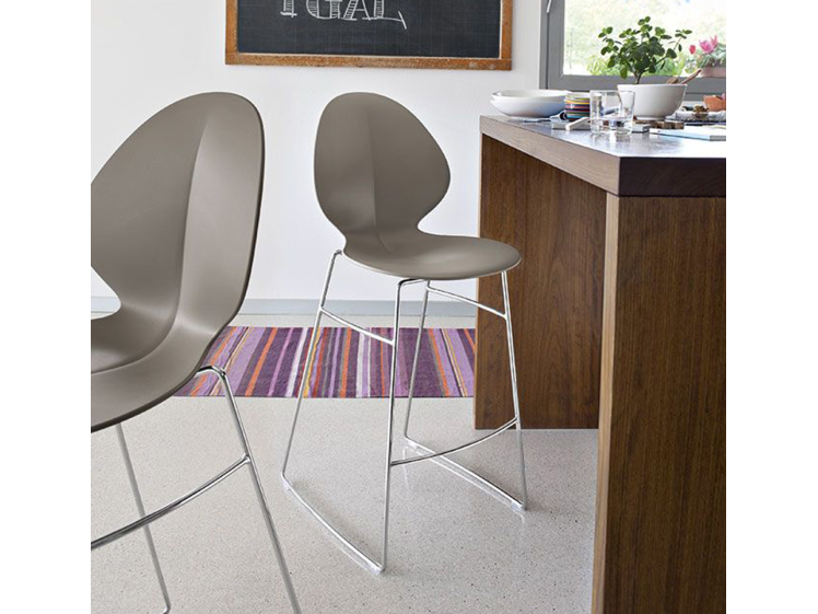 Calligaris - Basil Metal Frame Bar Stool