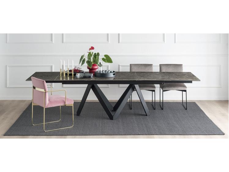 Calligaris - Cartesio Extending Ceramic Dining Table 300cm