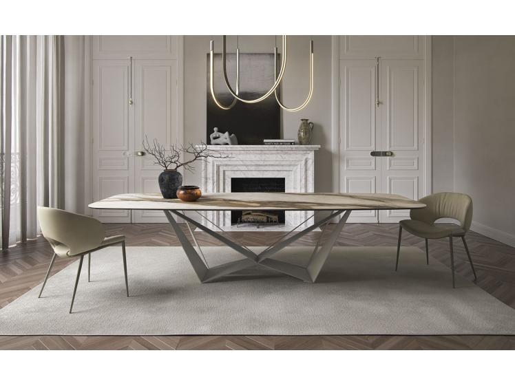 Cattelan - Skorpio Ceramic 300cm shaped table