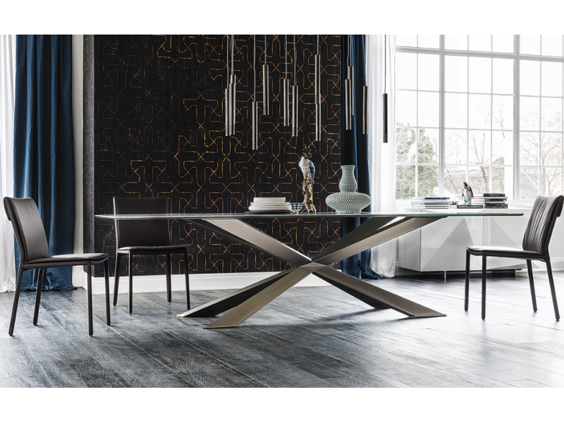 Cattelan - Spyder Ceramic 240cm Shaped Table