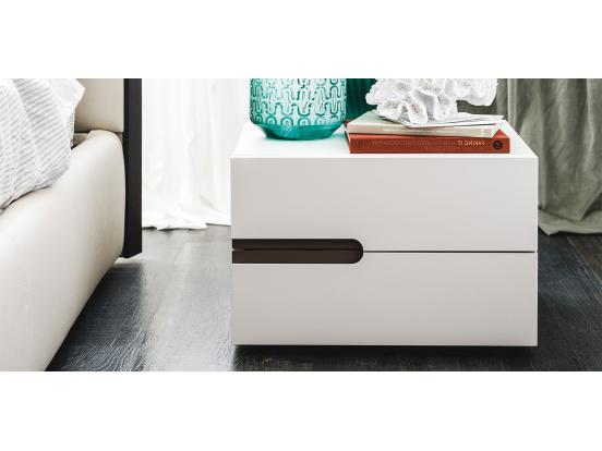 Cattelan - Ciro 2 Drawer Bedside Table