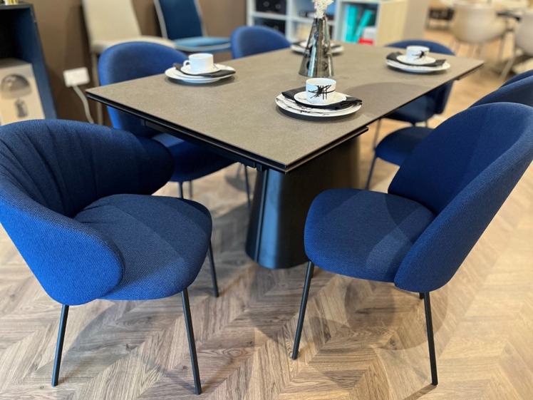 Connubia - Ellisse table and Tuka chairs - CLEARANCE 