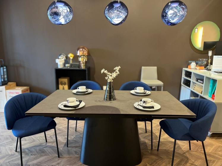 Connubia - Ellisse table and Tuka chairs - CLEARANCE 
