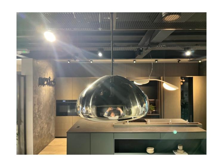 Tom Dixon - Void Pendant Steel Pendant (CLEARANCE)