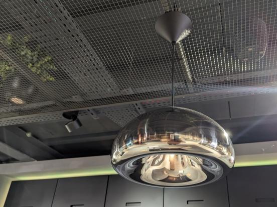 Tom Dixon - Void Pendant Steel Pendant (CLEARANCE)