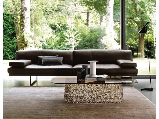 Fiam Italia - Macramé Painted Base Coffee Table