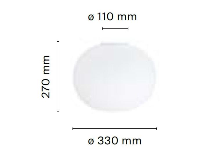 Flos - Glo Ball Ceiling Light (CLEARANCE)