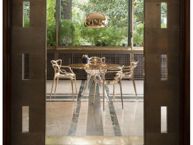 Kartell - Sir Gio fixed dining table