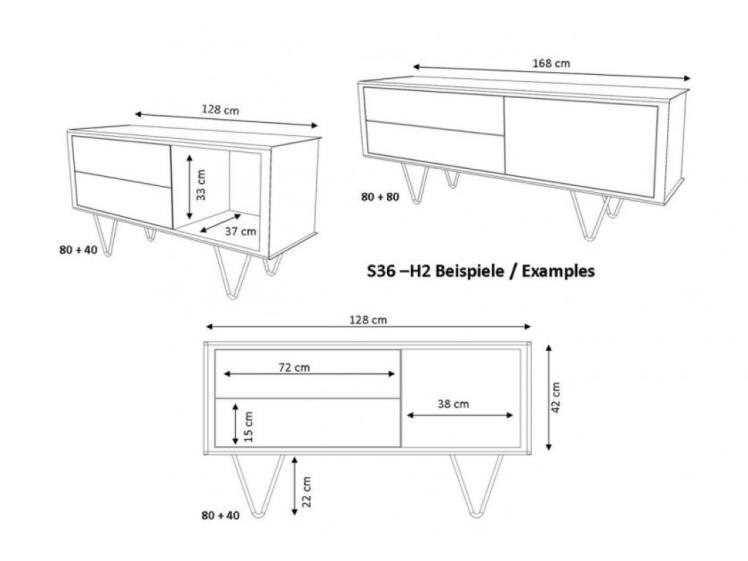Muller Moebel - S36 Modular Sideboards