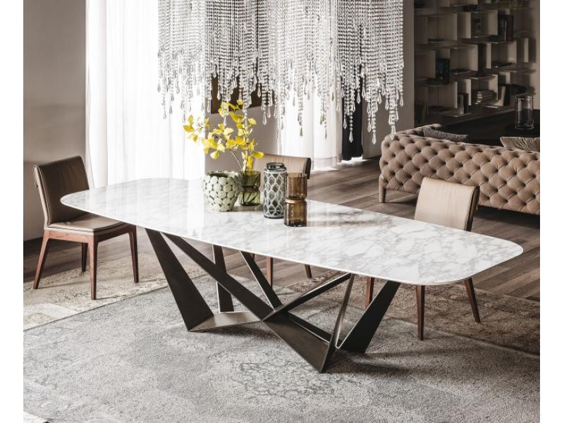Cattelan - Skorpio Ceramic 200cm Shaped Table
