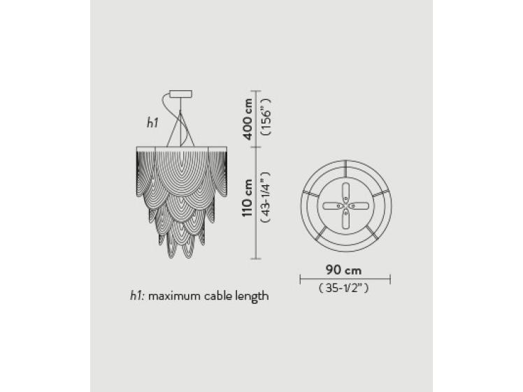 Slamp - Ceremony Suspension