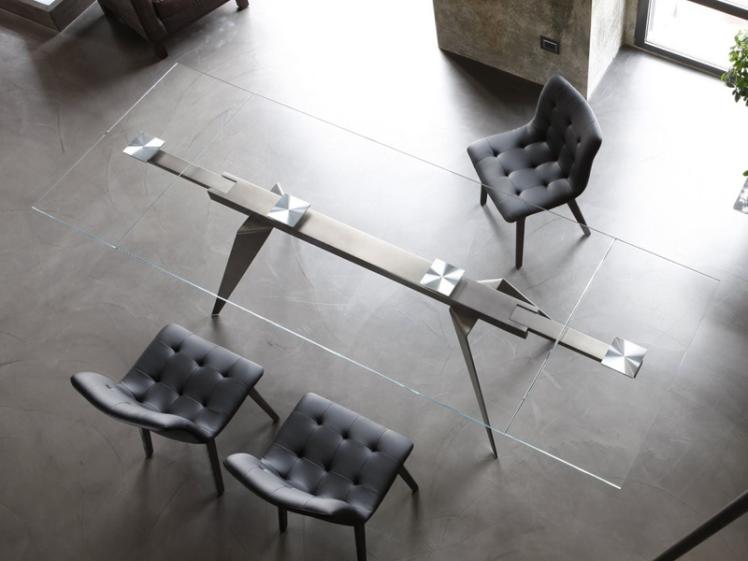 Bontempi Casa - Kuga Leather chair & Metal leg