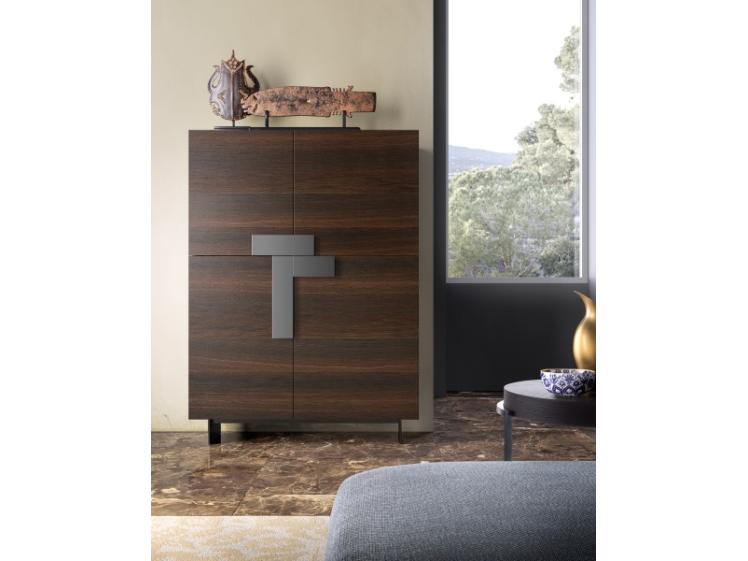 Pianca – Ginevra tall sideboard with base (H154cm)