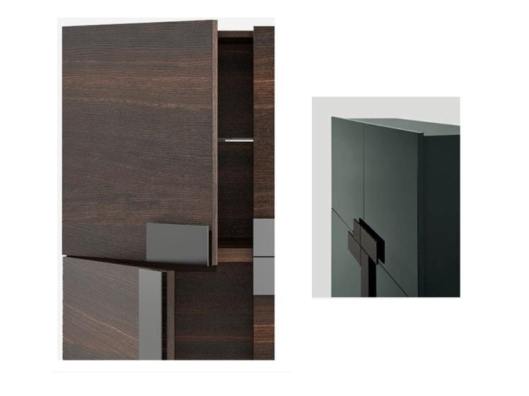 Pianca – Ginevra tall sideboard with base (H154cm)