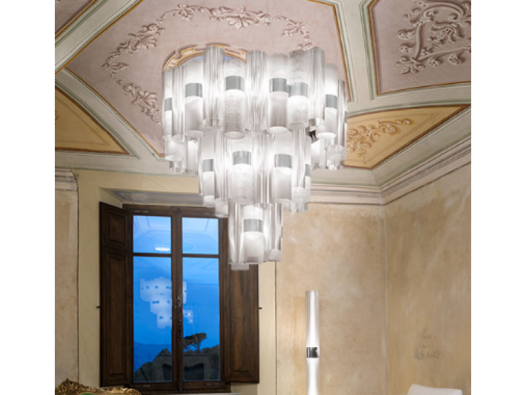 Slamp - La Lollo Chandelier white