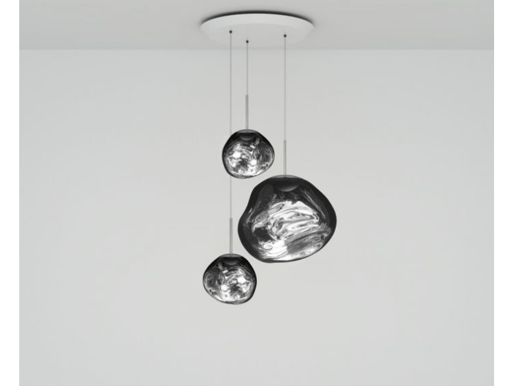 Tom Dixon - Melt Pendant LED Trio Multi-Drop