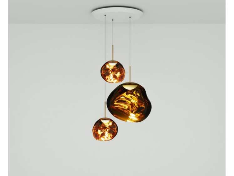 Tom Dixon - Melt Pendant LED Trio Multi-Drop