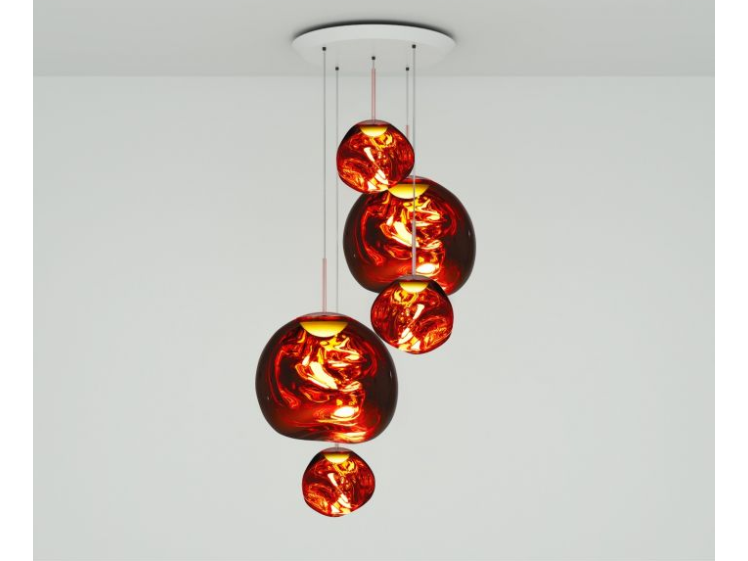 Tom Dixon - Melt LED Large Multi-Drop Pendant