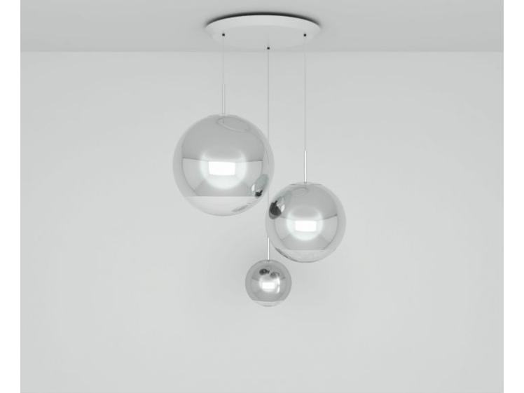 Tom Dixon - Mirror Ball Multi-Drop Pendants