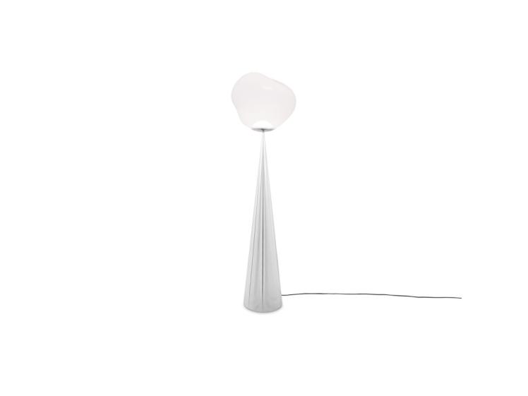 Tom Dixon Melt Cone Fat Floor (Opal/Silver)