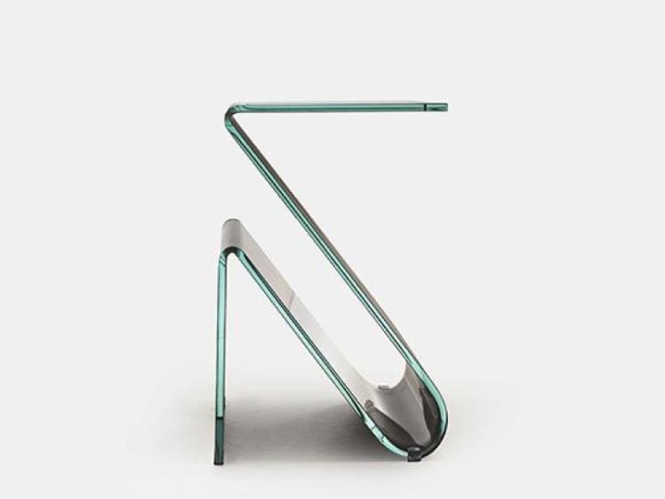 Sovet Italia - Zeta Glass Side Table