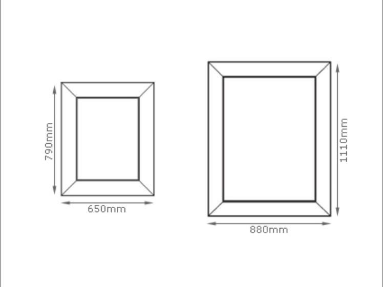 Kartell - Francois Ghost wall Mirror