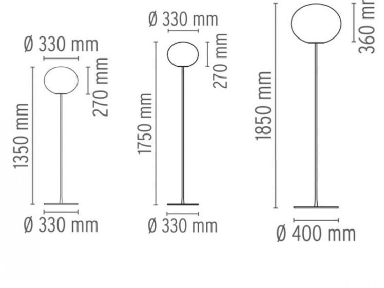 Flos - Glo Ball F2 Floor Light