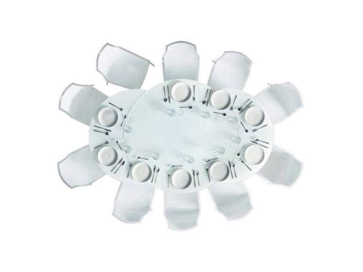 Bontempi Casa - Giro Round Extending Table