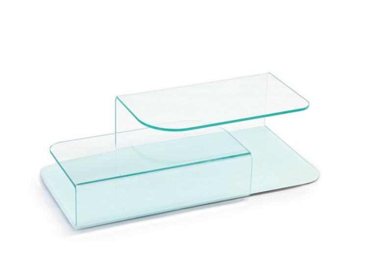 Sovet Italia - Hug Extralight Glass Top Coffee Table