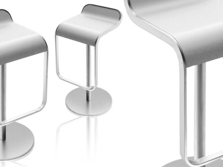 Lapalma - LEM Height Adjustable Bar Stool Fenix Seat