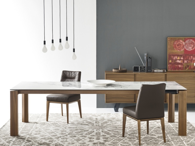 Calligaris - Omnia Ceramic Extendable Dining Table