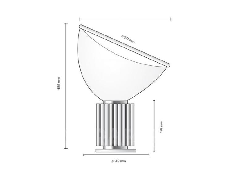 Flos - Taccia LED Small Table Light
