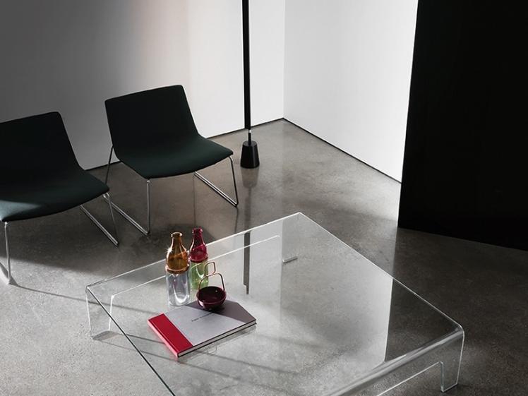 Sovet Italia - Frog Smoke Glass Coffee Table