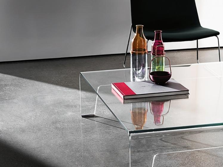 Sovet Italia - Frog Smoke Glass Coffee Table