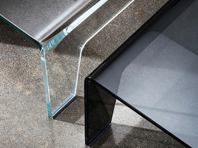 Sovet Italia - Frog Smoke Glass Coffee Table