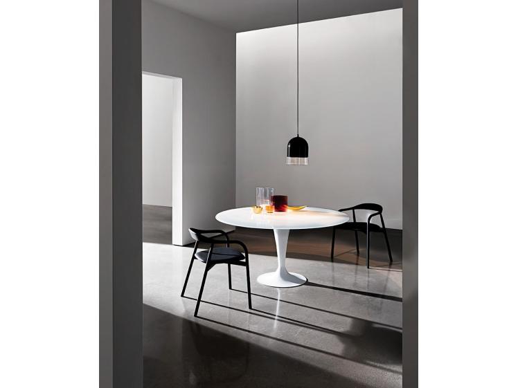 Sovet Italia - Flute 100cm Round Ceramic Dining Table
