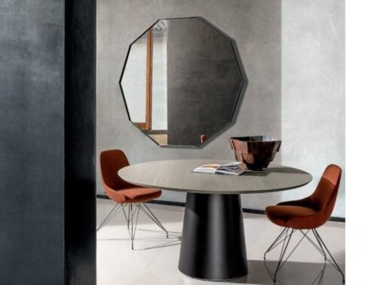 Sovet Italia - Totem 150cm Round Ceramic Dining Table