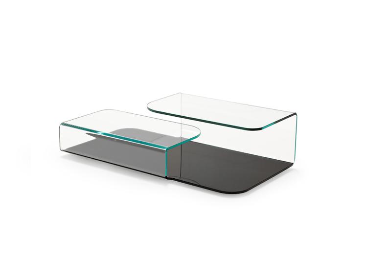 Sovet Italia - Hug Extralight Glass Top Coffee Table
