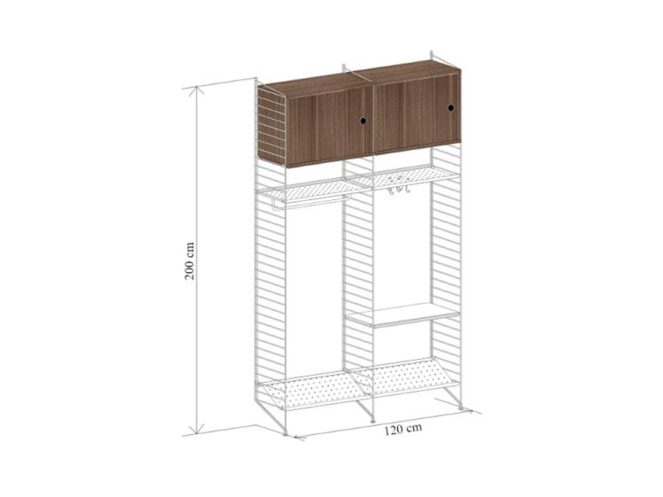 String - Wardrobe Shelving System 2