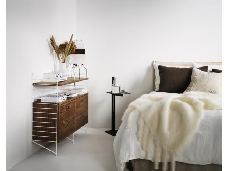 String - Floor mounted Side Board for Bedroom