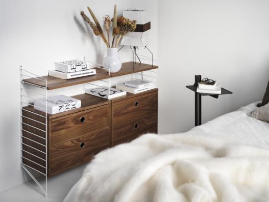 String - Floor mounted Side Board for Bedroom