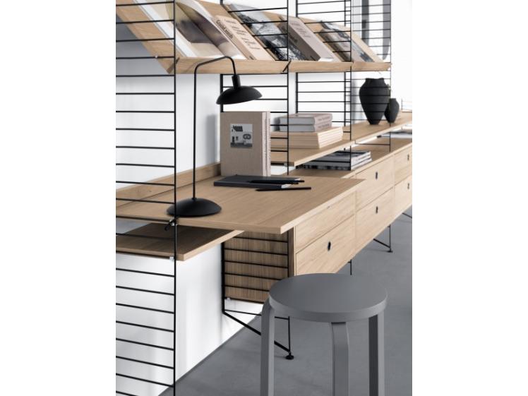String - Home Office Shelving System Oak