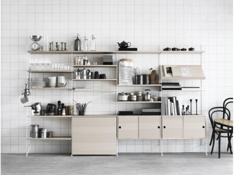 String - Kitchen Shelving System Ash