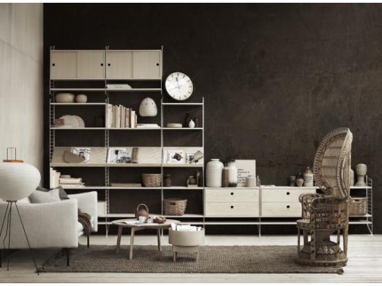 String - Living Shelving System Ash