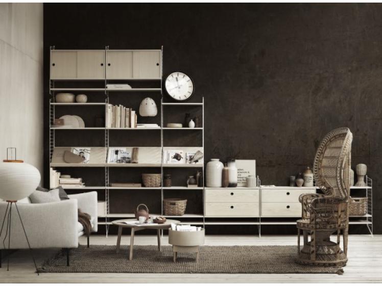 String - Living Shelving System Ash